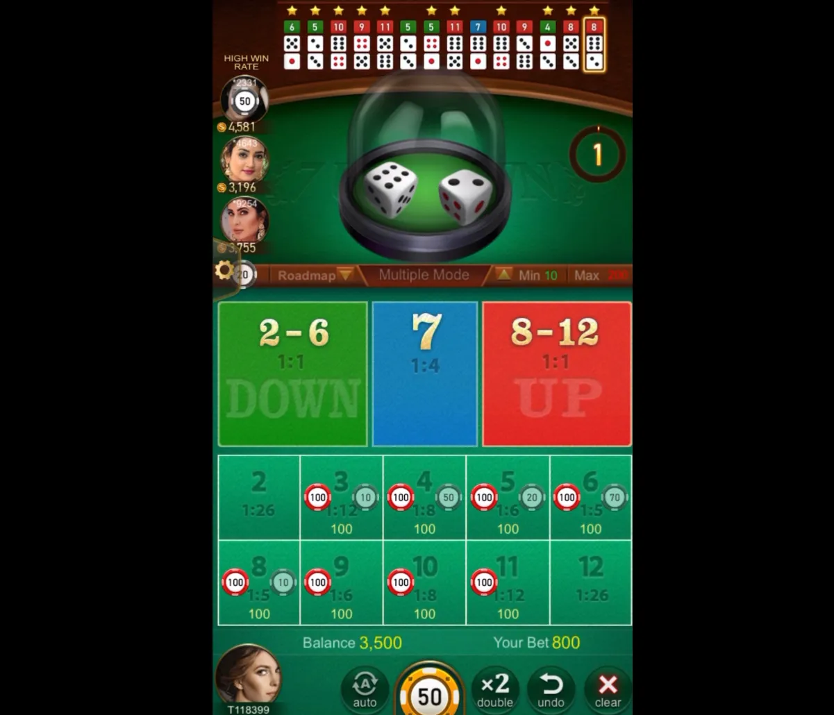 7 Up 7 Down demo